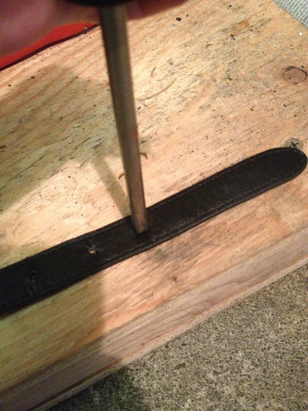 DIY Teen How To Create A New Belt Hole!